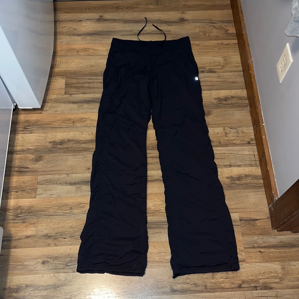 Lululemon lined dance studio pants 8 tall